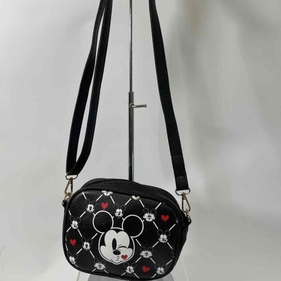 NEW Disney Bradford Exchange Mickey Mouse 'Fun Faces' Hands-Free Bag - Picture 4 of 13